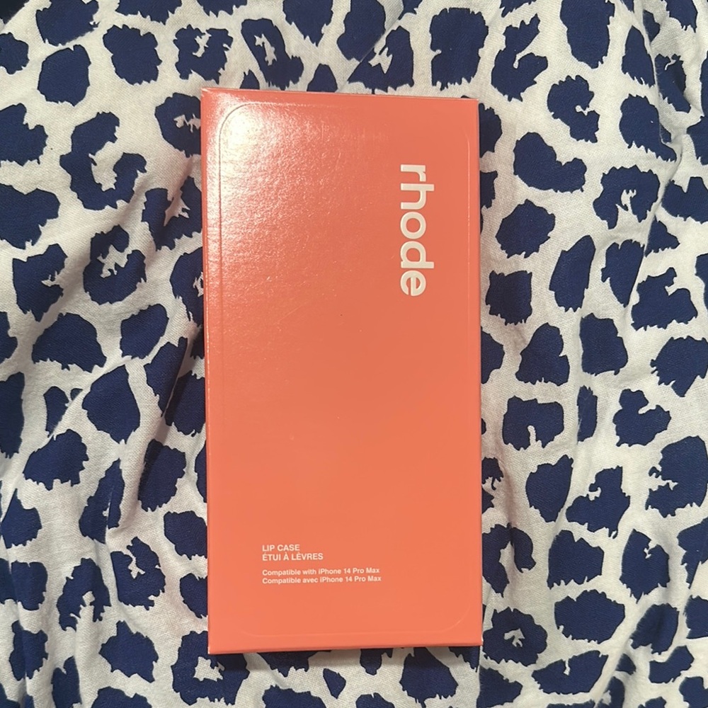 Rhode Coral Lip Case for iPhone 14 Pro Max
